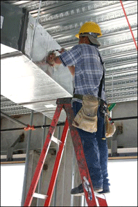 Air duct repair